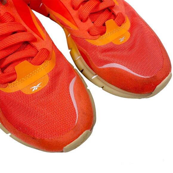 Reebok ZIG Kinetica Sneakers Horizon Orange Running Athletic Shoes Womens 8M - Picture 8 of 11